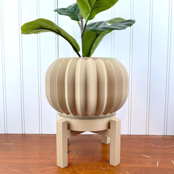 Hand Crafted Other - Planter Pot, The Olin Planter Pot, Indoor Flower Pot, Houseplants